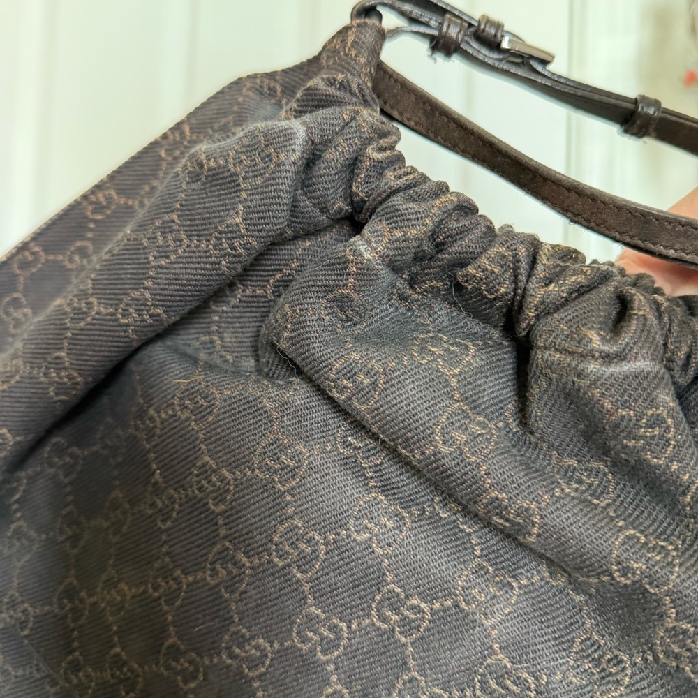 Gucci GG Canvas Scrunch Hobo Bag - Picture 7 of 7